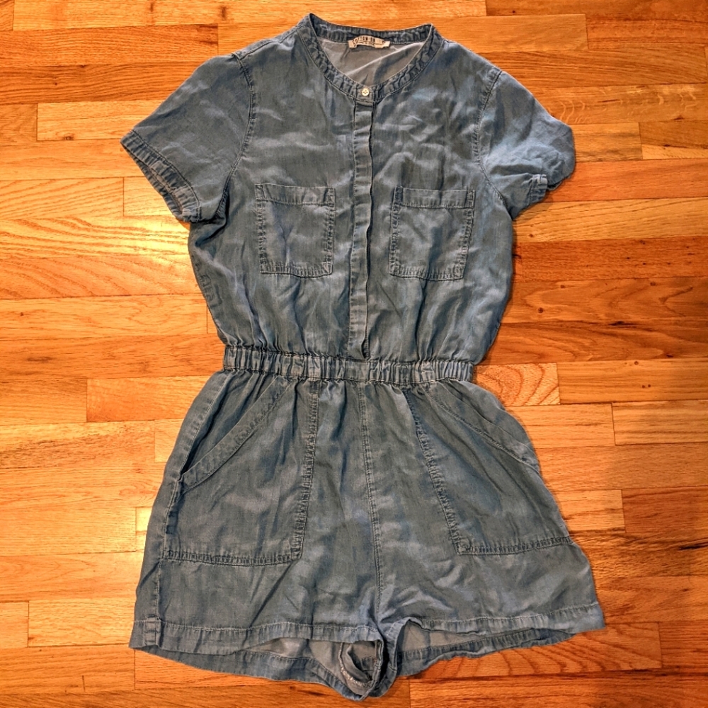 Cotton On Chambray Romper